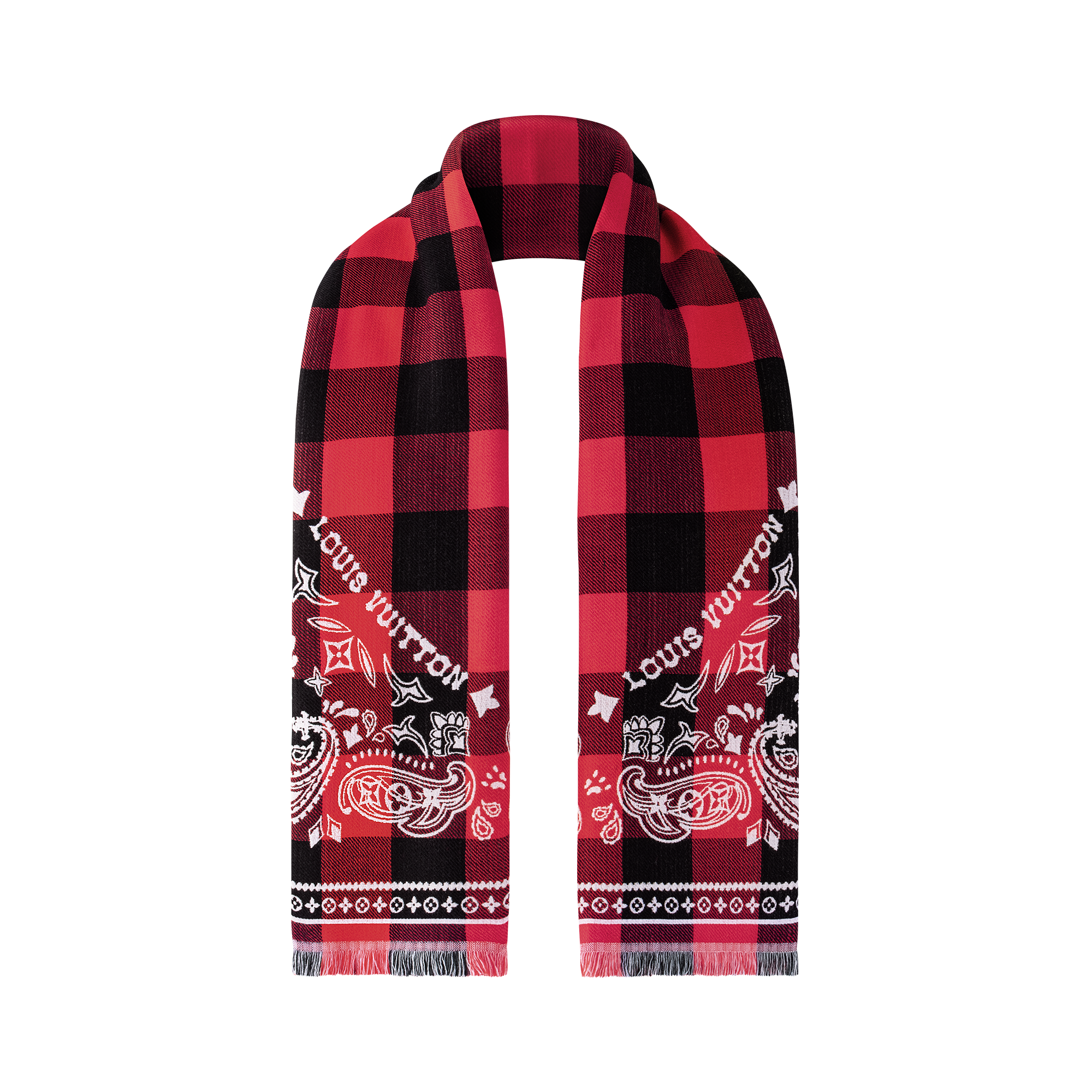 LOUIS VUITTON/ストール・ダミエバッファロー Damier Buffalo Stole S00 - Men - Accessories | LOUIS VUITTON ®